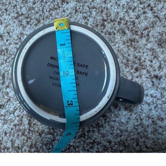 "Coffee is my Love Language" Gray Mug, Simple Clean font - Picture 6 of 6